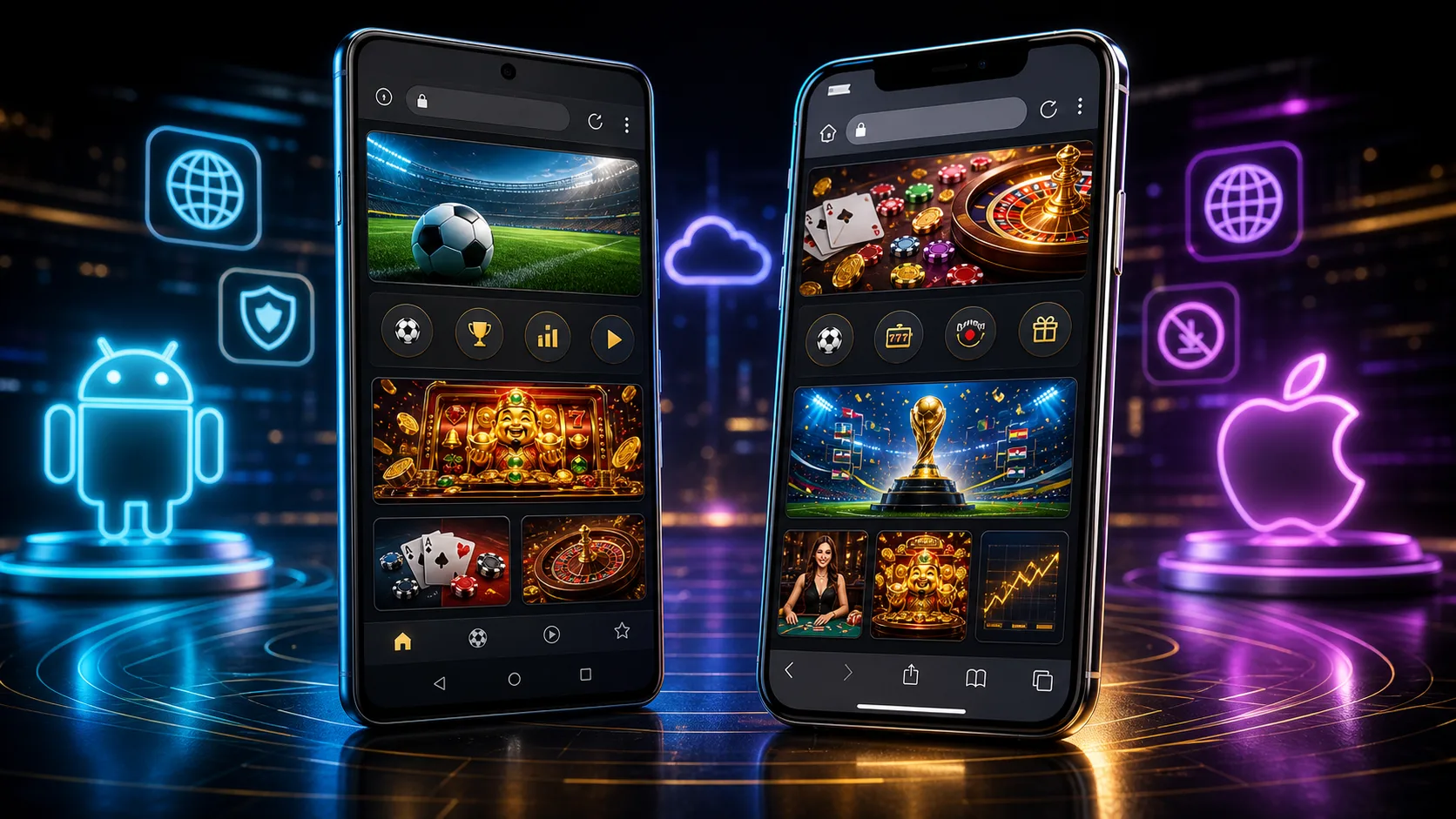 Experiência powbet compatível com Android e iOS no navegador mobile